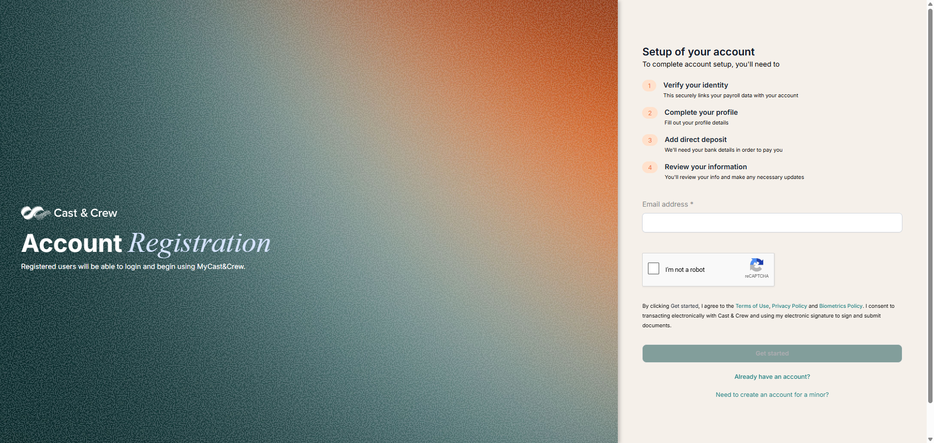 Registration Refresh - Desktop