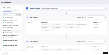 Start+ Approval Workflows