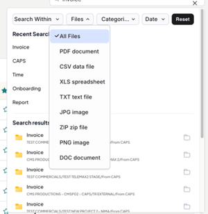 Studio+ Updated Search Experience
