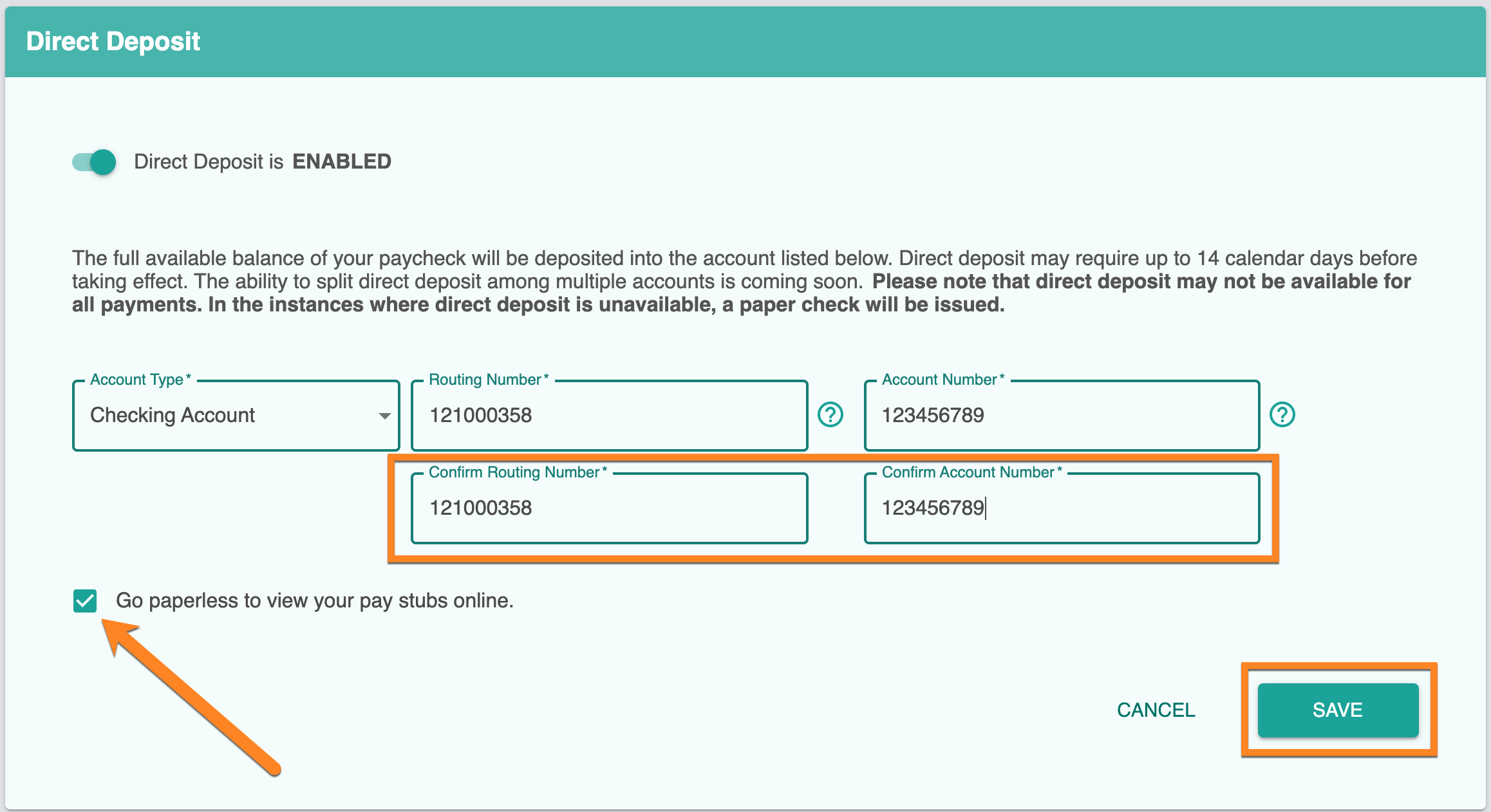 MyCast&Crew Direct Deposit HowTo