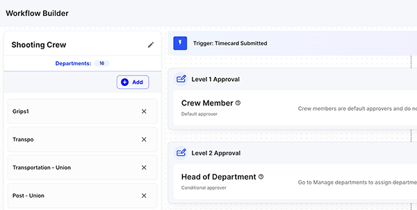 Hours+ Approval Worfklow Builder